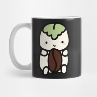 Mochi loves coffee Mug